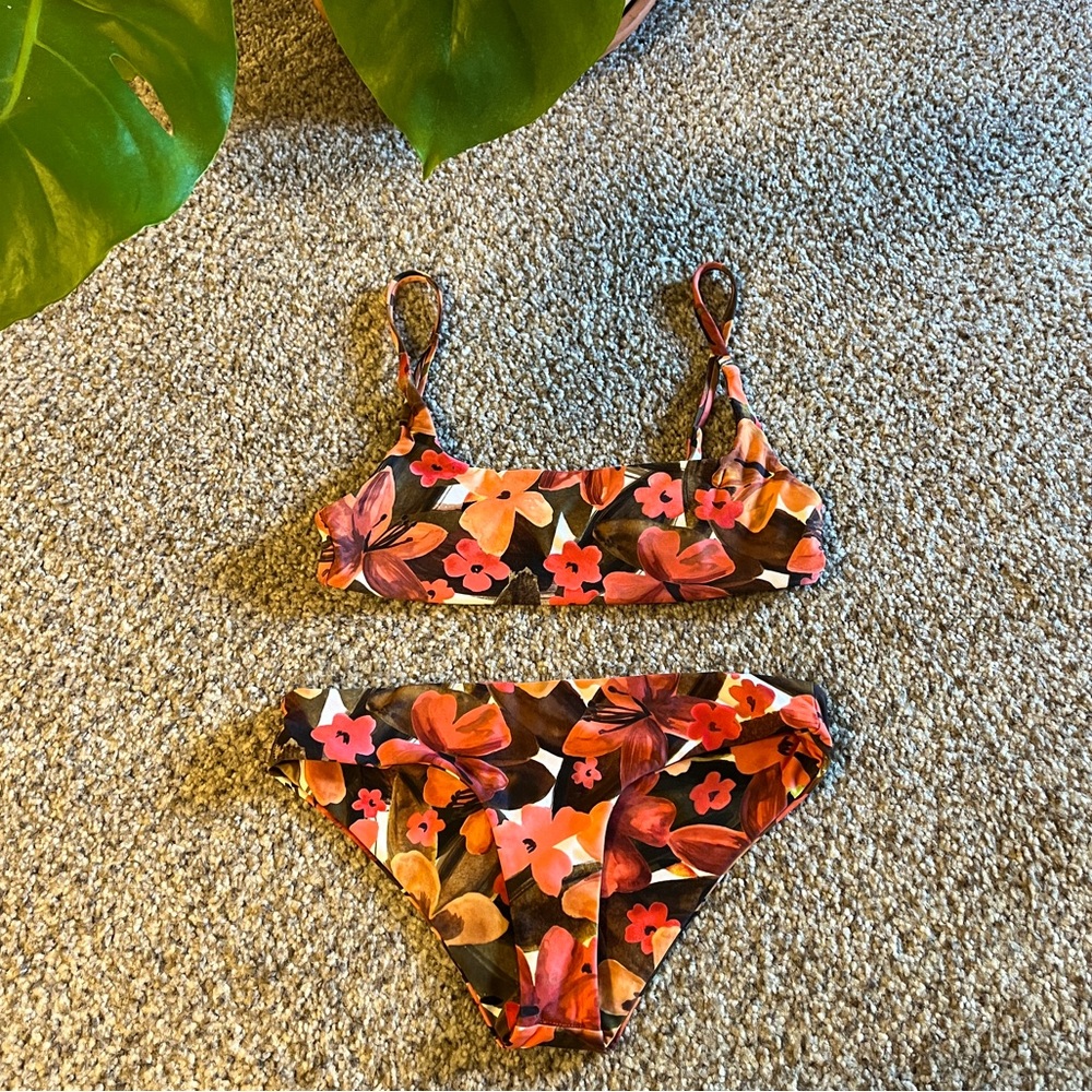 Stone Cold Fox floral bikini